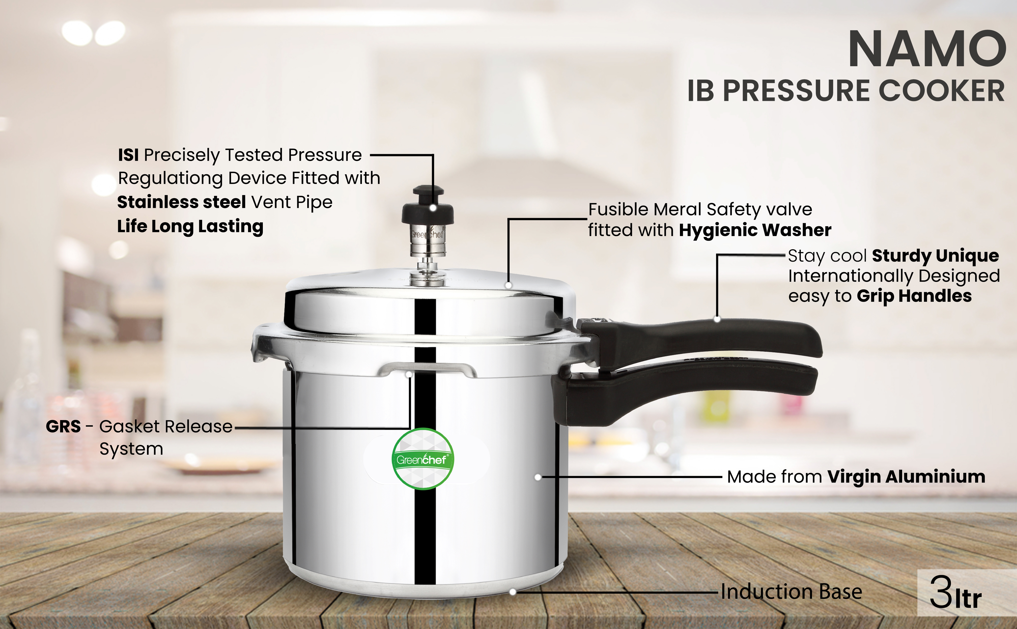 Inner Lid Pressure Cooker