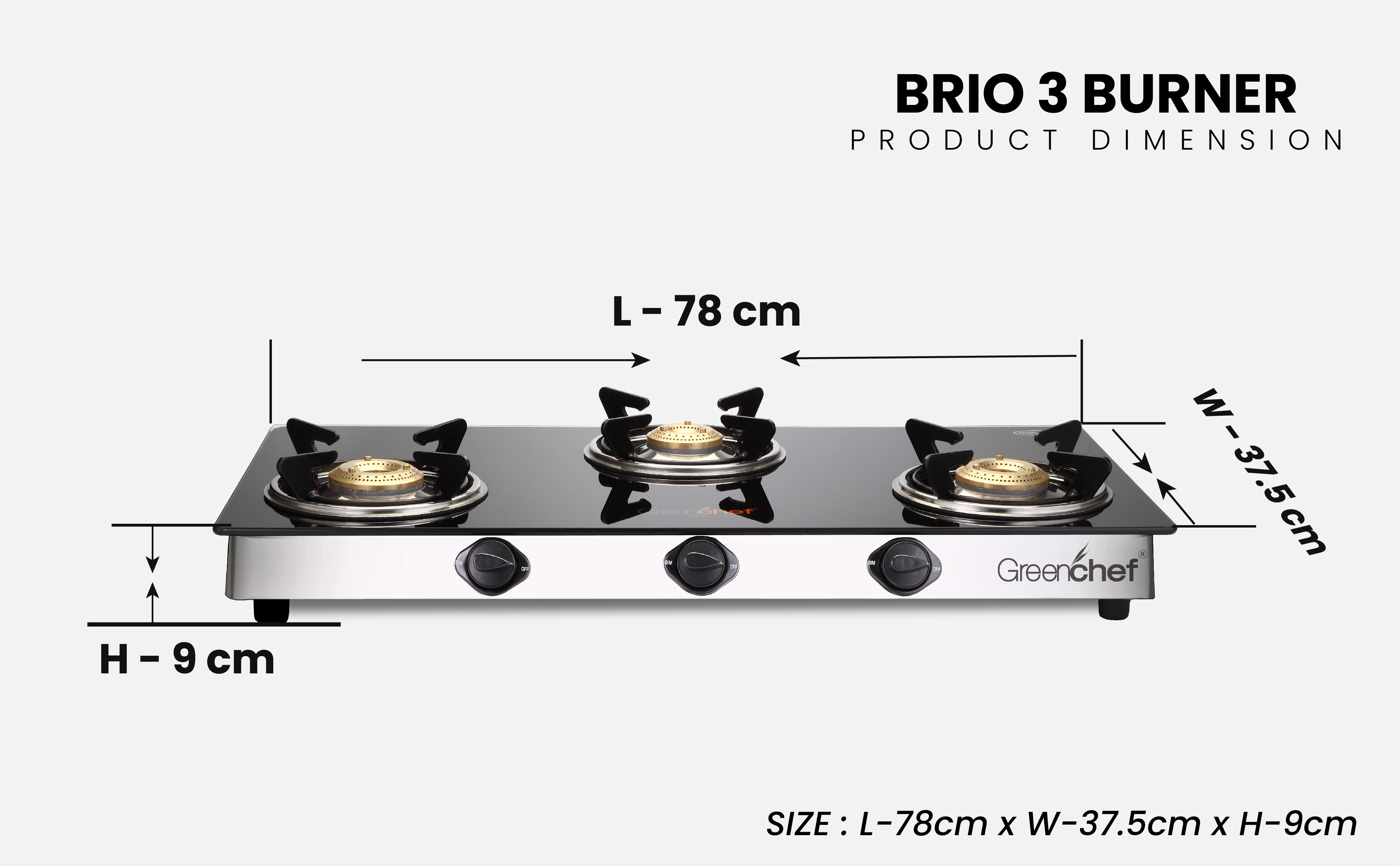 Gas stove Brio